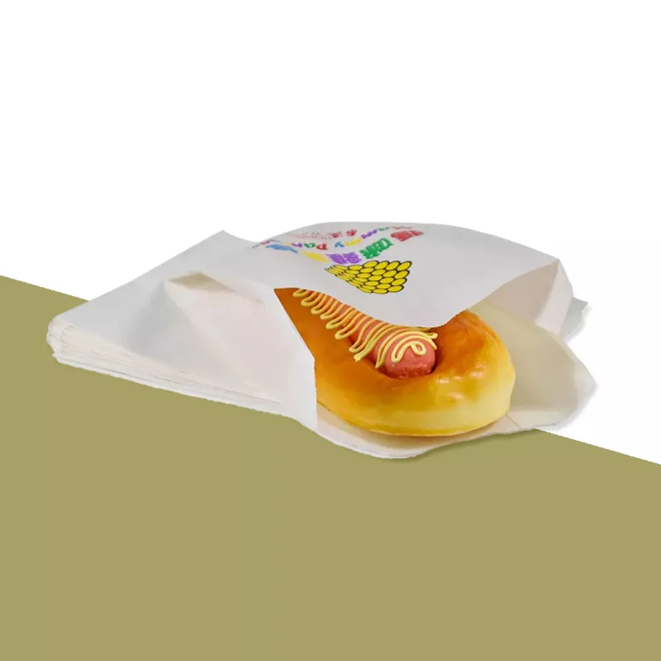 Burger Wrap Paper, your logo shown in place